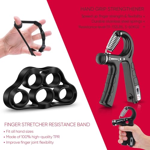FitBeast Hand Grip Strengthener & Workout Kit