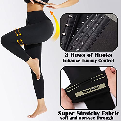 Women's Adjustable Waist Trainer Yoga Leggings