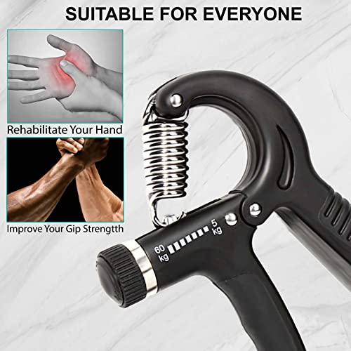 Adjustable Hand Grip Strengthener for Home Gym