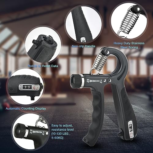 5-in-1 Hand Grip Strengthener Set for Athletes