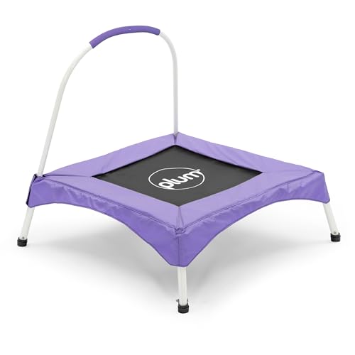 Purple Plum Play Junior Trampoline with Handle