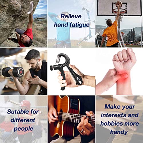 Adjustable Hand Grip Strengthener for Home Gym