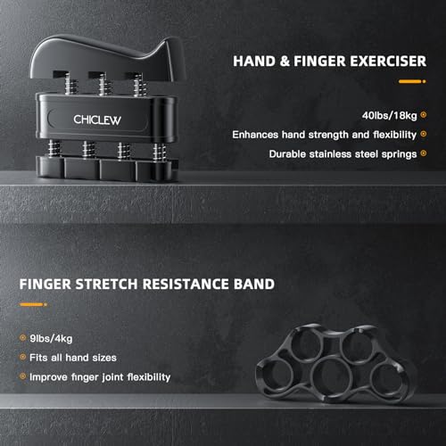 Ultimate Hand Grip Strengthener Kit - 5 Pack