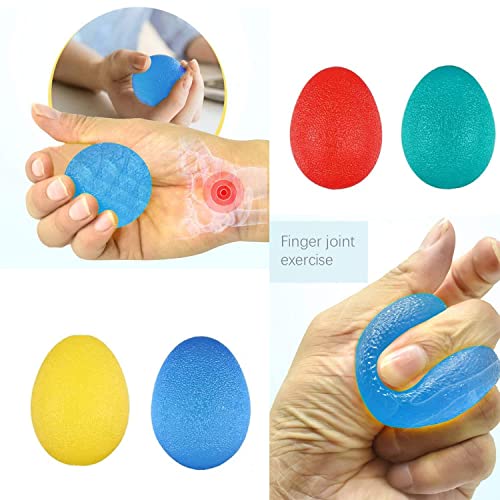 Grip Strength Trainer Balls for Stress Relief & Exercise
