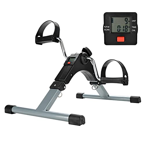 LCD Display Pedal Exerciser: Portable Fitness Equipment