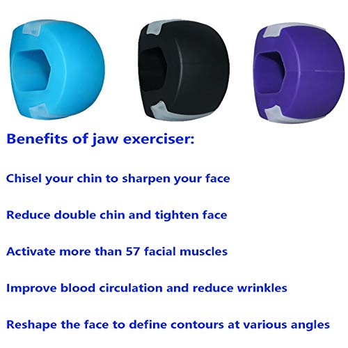 Jaw Trainer for Jawline, Facial Toning and Strength