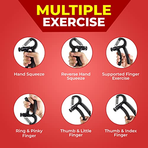 Adjustable Hand Grip Strengthener for Home Fitness