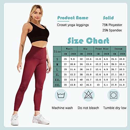 Women's Adjustable Waist Trainer Yoga Leggings