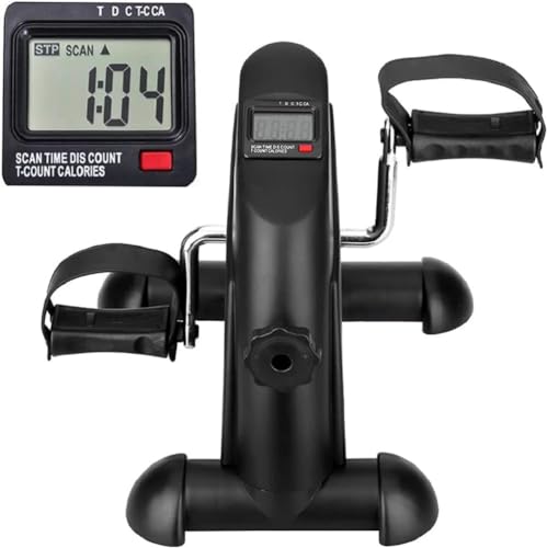 Himaly Portable Mini Pedal Exerciser with LCD Display