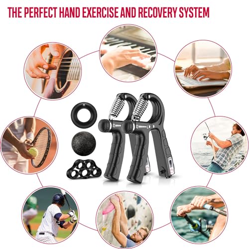 FitBeast Hand Grip Strengthener & Workout Kit