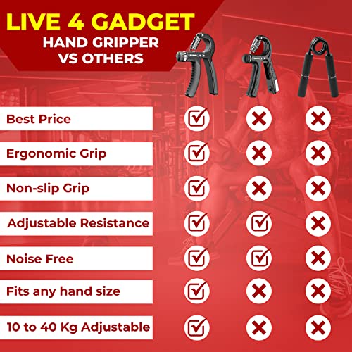 Adjustable Hand Grip Strengthener for Home Fitness