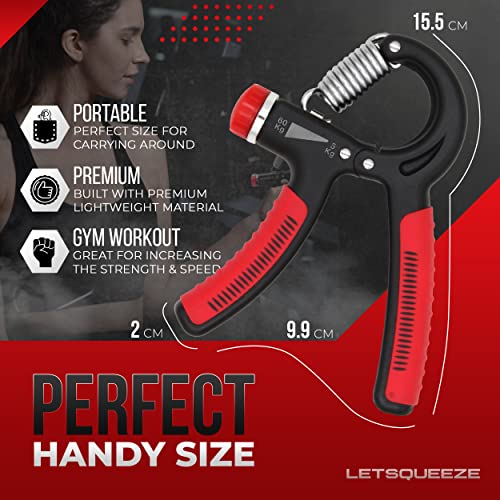 Adjustable Hand Grip Strengthener for Fitness & Rehabilitation