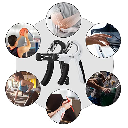 Adjustable Hand Grips for Finger and Wrist Strength
