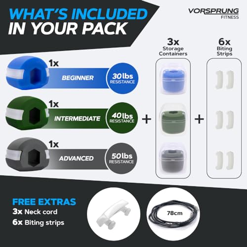 VORSPRUNG® Jaw Exerciser - Achieve Enhanced Facial Definition!