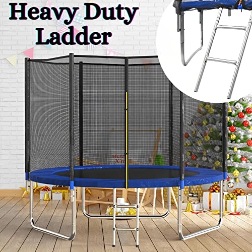 Premium Outdoor Trampoline with Safety Enclosure and Extras