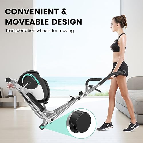 Dripex Magnetic Cross Trainer with Pulse Sensor