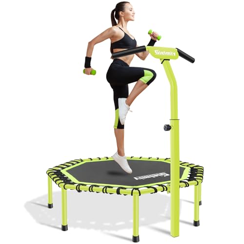 Gielmiy Silent Mini Trampoline, 48" - Maximum Load 150 kg
