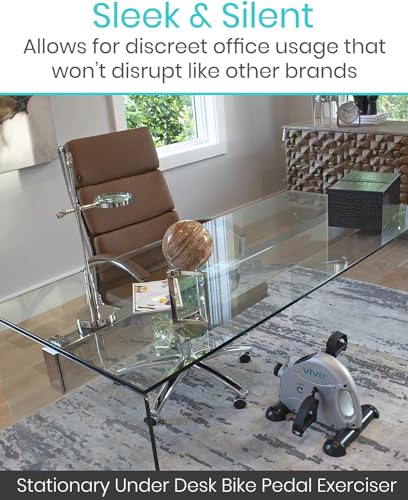 Vive Desk Bike - Exercise Leg Peddler, Compact