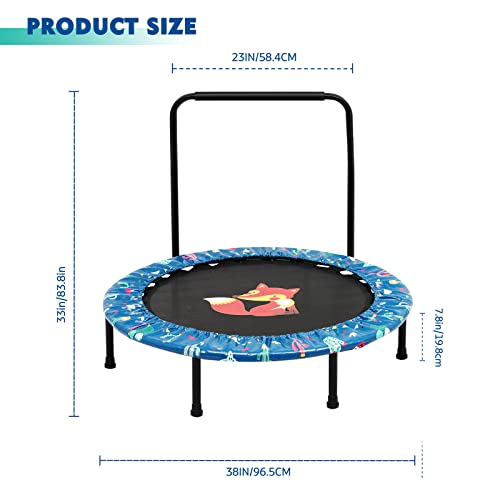 Kids Mini Trampoline for Body Fitness Exercise