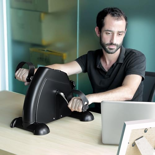 Himaly Portable Mini Pedal Exerciser with LCD Display