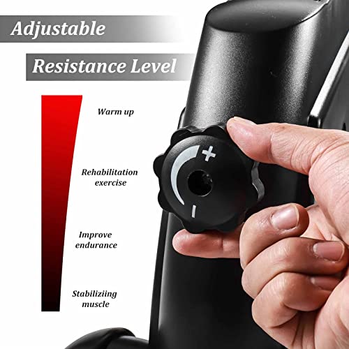 Adjustable Home Fitness Pedal Exerciser with LCD Display