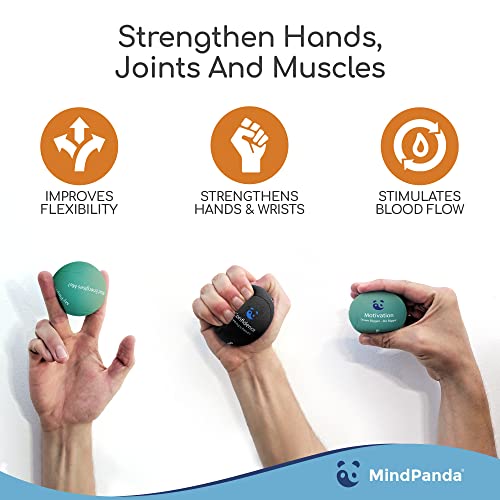 Adults' Tri-Density Stress Balls: Hand Therapy & Stress Relief