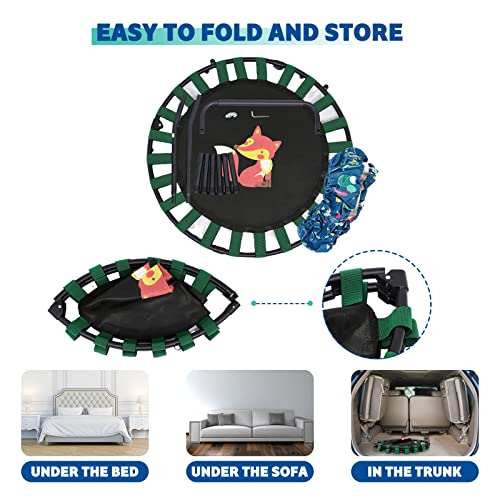 Kids Mini Trampoline for Body Fitness Exercise