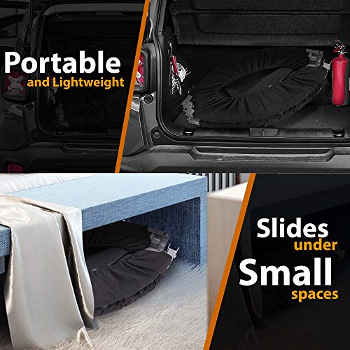 Foldable Trampoline with Adjustable Handle, Adult Indoor Workout