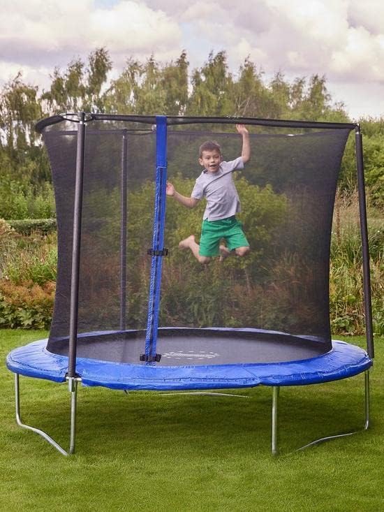 Sportspower 8ft Kids Outdoor Trampoline - Blue