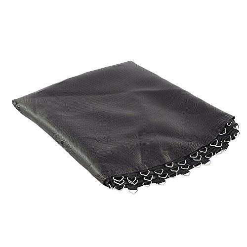 8FT Outdoor Trampoline with Safety Enclosure Net and Step Ladder