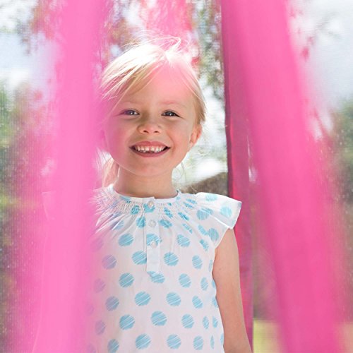 6ft Pink Children's Trampoline with Enclosure - Plum