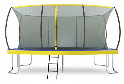 Ultima 5 Rectangular Barrel Trampoline: High Safety, 3 Sizes