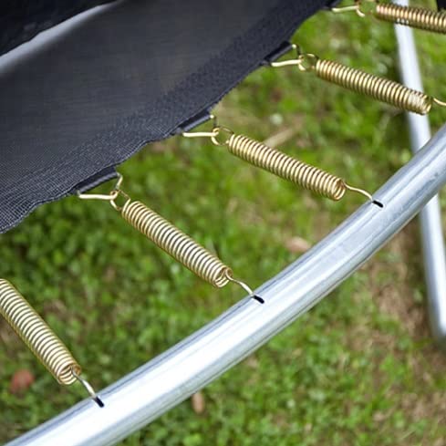 Blue Kids Trampoline with Safety Enclosure - PlayActive