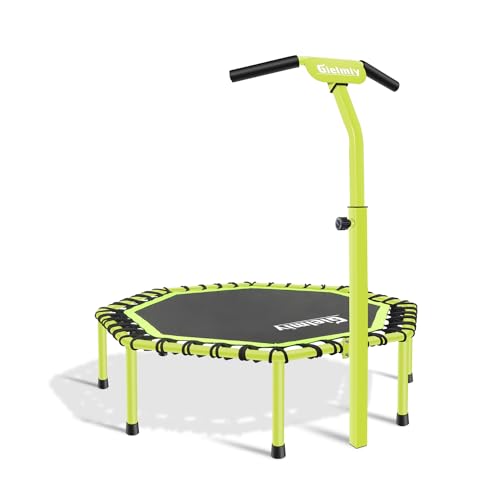 Gielmiy Silent Mini Trampoline, 48" - Maximum Load 150 kg