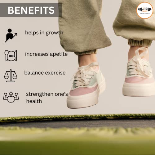 Premium Outdoor Trampoline with Safety Enclosure and Extras