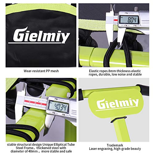 Gielmiy Silent Mini Trampoline, 48" - Maximum Load 150 kg