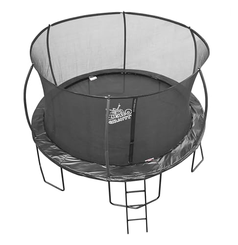 Ultima 4 Trampoline with Enclosure - Black Edition