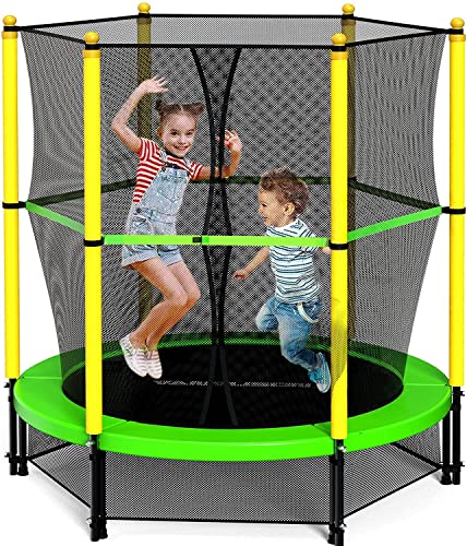Vanvuson 4.5FT Kids Trampoline with Safety Net