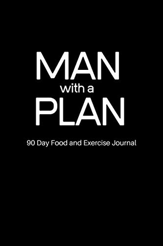 90 Day Food and Exercise Journal for Men