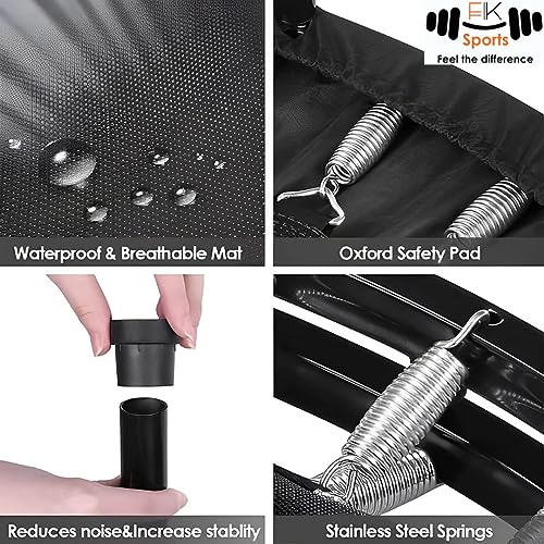 40" Foldable Fitness Rebounder Trampoline - Indoor Exercise