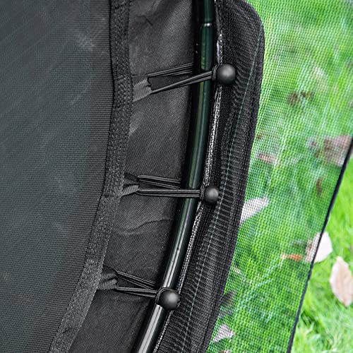 Kid's 5.2FT Blue Trampoline with Safety Enclosure