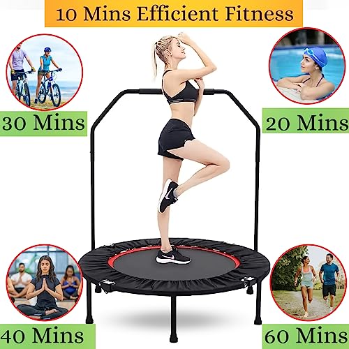 40" Foldable Fitness Rebounder Trampoline - Indoor Exercise