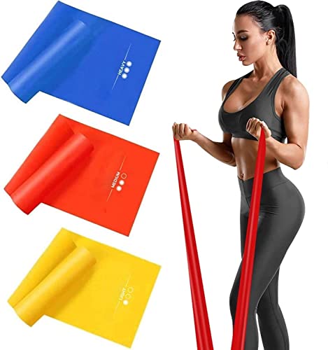 Haquno Exercise Resistance Bands, 3 Levels, Ideal for Home Fitness