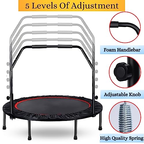 40" Foldable Fitness Rebounder Trampoline - Indoor Exercise