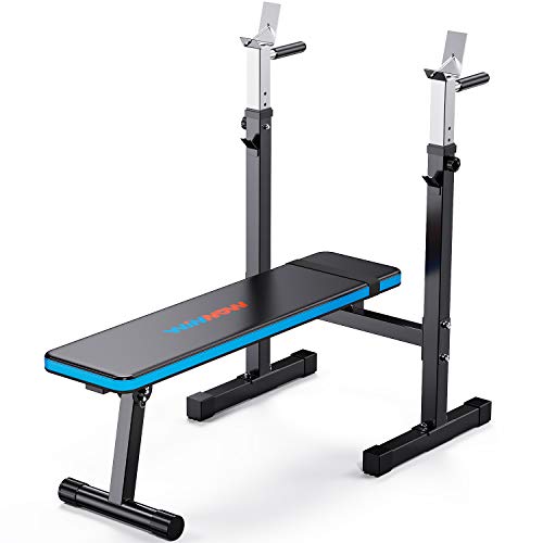 WINNOW Adjustable Weight Bench with Dip Station