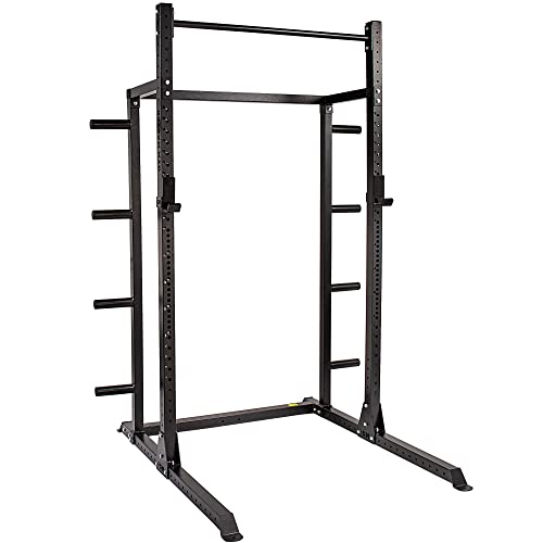 GM2 Half Power Rack Squat Cage with Storage