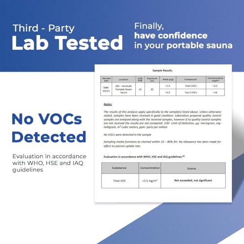 Portable Sauna Steam Tent | Full Size Personal Sauna