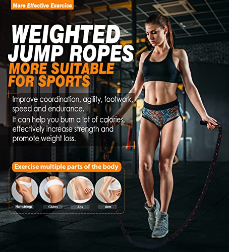 3LB Weighted Battle Rope - 9.8ft Jump Rope
