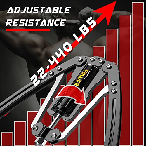 Hydraulic Power Twister: Chest Expander, 10 Gears, 22-440lbs