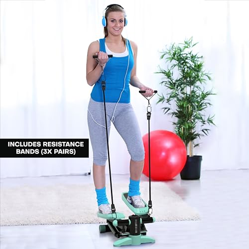 Nordic Lifting Mini Stepper with Resistance Bands